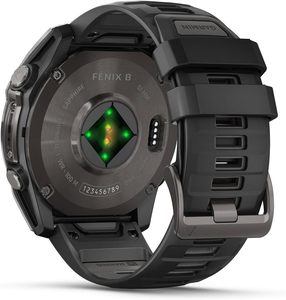 Mejor oferta para el nuevo Garmin Fenix 8 AMOLED Sapphire (51 mm, Carbon Gray DLC Titanium) - Product Image 3