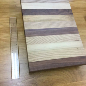 Tabla de Cortar y Bandeja para Servir de Madera, Duradera, Forma Rectangular, 12 mm de Grosor, Apta para Lavavajillas - Product Image 1