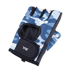 Guantes de fitness Hombres Levantamiento de pesas Deportes Gimnasio Guantes Antideslizantes Medio dedo Transpirable Levantamiento de pesas - Product Image 5