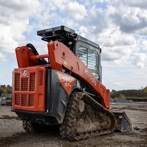 Cargadora sobre orugas Kubota de calidad superior, cargadora de orugas de dirección deslizante para construcción de paisajismo, núcleo de motor de entrega rápida - Product Image 5