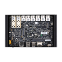 K30900SE NAS Office Server Applications Intel Pentium 5405U Core I3 10110U 6x 2.5G LAN Dual 10G SFP+ Firewall Mini PC