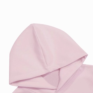 Exportation en gros de sweat-shirts longs et surdimensionnés pour femmes, en velours, coupe décontractée, respirant, logo sur le devant - Product Image 3