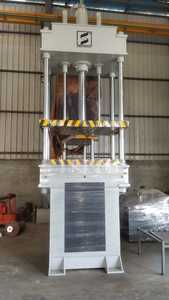 Prensa hidráulica para extintor de incendios de 100 toneladas y 200 toneladas, máquina de presión hidráulica de dibujo profundo rápido de cuatro columnas - Product Image 2