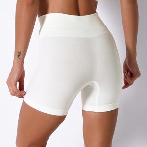 Nouvel arrivage de haut court à manches personnalisées et de pantalons courts pour femmes vêtements de sport ensembles de fitness avec motif imprimé entraînement sans couture - Product Image 5