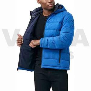 Chaquetas para hombre, moda de invierno, diseño personalizado elegante, prendas de vestir exteriores con capucha para hombre, cuello levantado de lona, diseño de estilo de invierno - Product Image 2
