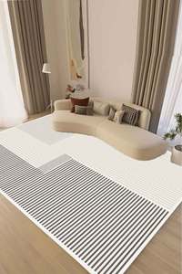 Tapis lavable imprimé en numérique antidérapant antibactérien facile à nettoyer pour le salon, la chambre à coucher et la cuisine. - Product Image 2