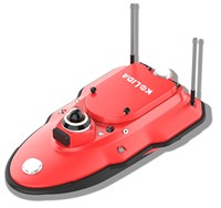 Kolida ARGO1 Navire d'arpentage autonome GNSS RTK IMU avec positionnement, indice de protection IP67, température de fonctionnement de -30 à 65°C, multi-GNSS, Bluetooth/WiFi/4G, étanche