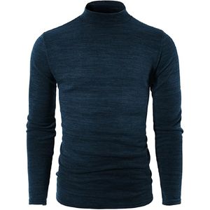 Vente en gros de pull extérieur en polyester à manches longues pour hommes pull tricoté chaud d'hiver avec pull en polyester respirant pour hommes - Product Image 2