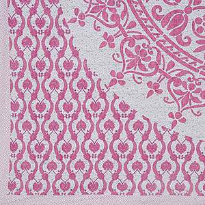 Pink <b>Floral</b> Print 240 TC 100% Cotton Double <b>Bed</b> <b>Sheet</b> Set with 2 Pillow Covers 3-Piece Home Use Flat <b>Bed</b> <b>Sheet</b> - Product Image 5
