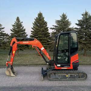 Excavator <b>Machine</b> Kubota U27-4 1 Ton 2 Ton Diesel Hydraulic Small <b>Micro</b> Crawler Bagger Digger Mini available - Product Image 1