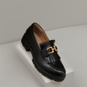 Mocasines de cuero con estilo para mujer, diseño cómodo y moderno, perfectos para el uso diario y adecuados para todas las ocasiones - Product Image 1