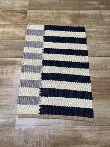 Revêtements de sol en coton jute naturel antidérapants écologiques personnalisés, tapis rembourrés lavables pour pique-niques au bureau à domicile - Product Image 3