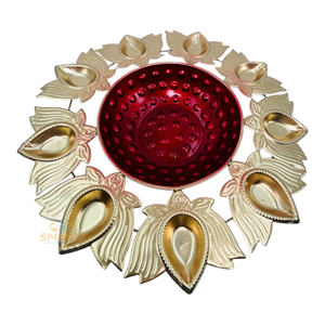 เครื่องประดับตกแต่งบ้านสไตล์โมเดิร์นและดั้งเดิมสีดอกบัวสำหรับตกแต่งและให้เป็นของขวัญ - Product Image 3