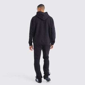 Conjunto Deportivo Premium para Hombre, Estampado, Corte Holgado, Manga Larga, para Invierno, 100% Algodón, Forro Polar Transpirable - Product Image 2