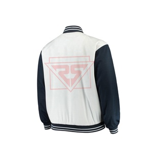 Vente en gros de veste Letterman Varsity pour homme Plus Size Faux Washed Material 100% Wool By Rukhmal Sports - Product Image 2