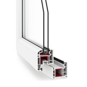 Puerta de PVC para Baño y WC Mywin S623, Perfil Impermeable, 62 mm, Puerta Interior de PVC con Diseño Moderno - Product Image 3