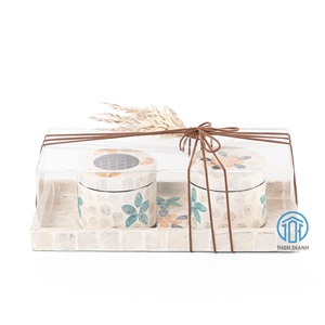 Coffret cadeau de luxe pour le Ramadan Eid avec incrustation de nacre brûleur d'encens décoratif Mubkhar Bukhoor pour la décoration intérieure de l'Aïd - Product Image 6