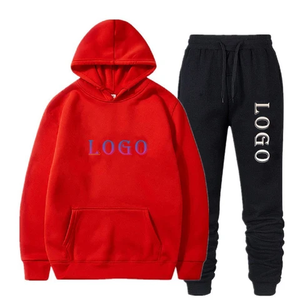 Sweat à capuche zippé et jogger délavé à l'acide personnalisé ensemble 2 pièces pour hommes 100% sweats à capuche en coton et pantalon de survêtement évasé - Product Image 1