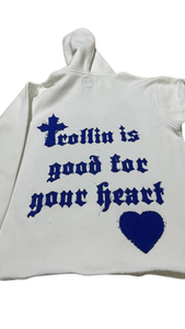 Nueva llegada personalizado desgastado bordado sudaderas con capucha ropa de calle variedad 100% algodón de moda para el invierno - Product Image 2