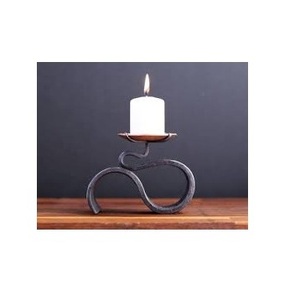 Black Iron Metal Candle Stand Holder Hanging <b>Chandelier</b> Tealight Stand for Home Christmas and Weddings - Product Image 4
