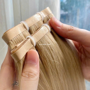 Extensions de cheveux vietnamiens raides naturels fabriqués avec la technique slave offrant une qualité soyeuse et durable - Product Image 2
