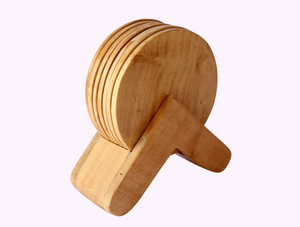 ที่รองแก้วไม้ดีไซน์ใหม่ล่าสุดน่าดึงดูดมีรูปร่างและขนาดที่เป็นเอกลักษณ์ - Product Image 5