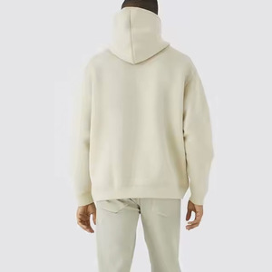 Sudaderas con capucha personalizadas para hombres 100% algodón Oversize Drop Shoulder Hoodies Streetwear con capucha Heavy Weight Zip Hoodie para hombres - Product Image 4