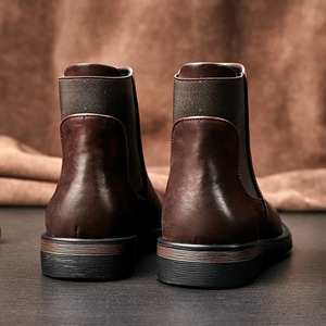 Chaussures de bureau en cuir véritable pour hommes avec semelle extérieure résistante à l'usure et semelle intérieure respirante, chaussures formelles - Product Image 3