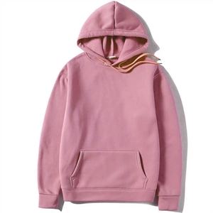 High Quality Men's Solid 100% Cotton Winter <b>Thermal</b> Pullover Hoodies Custom Logo Streetwear Wholesale - Product Image 3