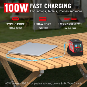 Regolatore di tensione da 300 W compatibile con batteria Milwaukee da 18 V (batteria non inclusa) Uscita CC regolabile da 2-30 V - Product Image 4