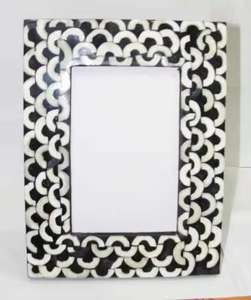 Marco de fotos de resina de hueso hecho a mano de lujo antiguo Material de madera de calidad para la decoración directa de la Oficina del hotel del hogar - Product Image 5