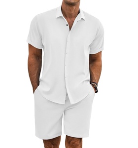 Summer <b>Man</b> Clothes Hawaiian Print Set <b>Men's</b> Shorts <b>Shirt</b> Casual <b>Beach</b> Short Sleeve Two Piece Sets <b>Beach</b> <b>Shirts</b> - Product Image 1