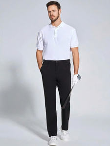 Pantalons et pantalons pour hommes pour le golf Active Wear couleur unie respirant + extensible + léger OEM ODM Service Vietnam - Product Image 4