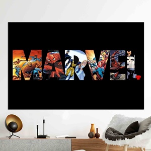 Lienzo Decorativo de Marvel - Arte de Pared de Hulk: Lienzo Impreso para Decoración de Habitación Infantil, LIENZO ENROLLADO - Product Image 1