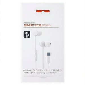 Auriculares con micrófono con cable CLOUD Blancos AUINEARTYPECW - Product Image 3