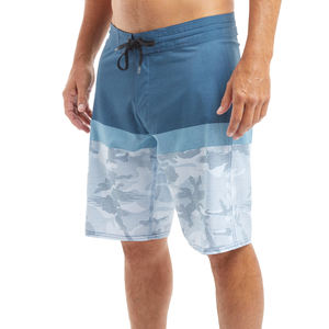 Shorts de pêche OEM en gros, entrejambe de 7 pouces, boardshorts extensibles, extensible dans les 4 sens, maillots de bain de plage pour hommes - Product Image 6