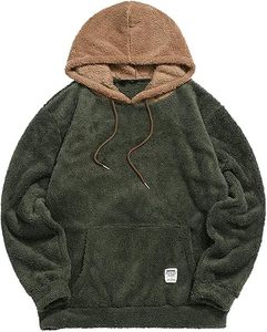 OEM Custom Letter Embroidery Half Zip Hoodie Oversized Winter Heavy Weight Hoodie Man <b>Sherpa</b> Fleece <b>Jackets</b> - Product Image 4
