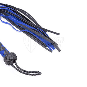 Látigos de Cuero de Alta Calidad al por Mayor, Flogger con Flecos, Diseño Personalizado, Flogger de Cuero con Gamuza, Colores y Tamaños Personalizables - Product Image 5
