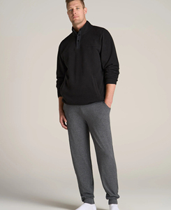 Pantalons de jogging pour hommes légers et très vendus, taille haute, coupe régulière personnalisée, respirants, fermeture à cordon, broderie, automne - Product Image 2
