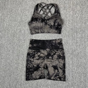 2024 Women's Premium Quality Gym Top High Waist Shorts Sexy Bra Running <b>Leggings</b> Plus Size Fitness Sports Workout <b>Summer</b> - Product Image 3