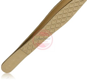 Pinzas para cejas de acero inoxidable, terrzer profesional - Product Image 2