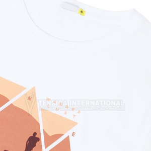 Camiseta de algodón para hombre, tejido suave de primera calidad para actividades al aire libre, camiseta de tela transpirable suave a la moda para hombre - Product Image 6