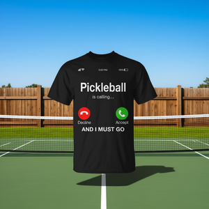 Pickleball Is Calling And I Must Go T-Shirt unisexe taille adulte S M L XL XXL - Product Image 3