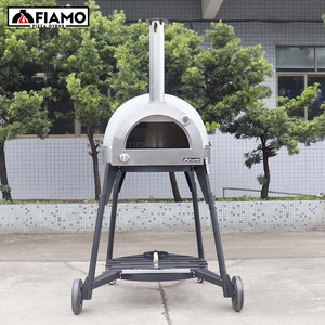 Horno de Pizza de Arcilla Redondo Independiente de Gas para Exteriores, Estilo Alemán, Chino, <span class=keywords><strong>Mexicano</strong></span>, para Hotel, 500 Grados, Capacidad de 60L - Product Image 2