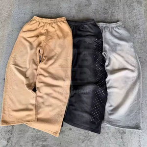 Pantalons pour hommes nouveau style personnalisé Streetwear Rhinestone pantalon pour hommes - Product Image 1