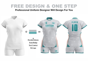 Kits de volleyball directs d'usine personnalisés 2024 uniformes de volleyball imprimés par sublimation vêtements de volleyball en gros personnalisés pour les femmes - Product Image 2