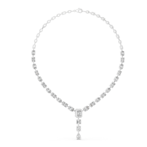 Collar de Diamantes CVD VVS-VS EF de 21.178 CT Creados en Laboratorio, Diseño Elegante de Diamantes, Oro de 18K, 14K, Oro Rosa, Amarillo, Blanco, Lujo - Product Image 5