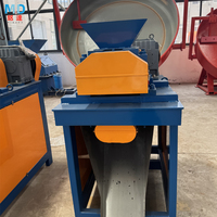 Granulateur d'engrais sec entièrement automatique fiable MINGDA DJZ-30 à double rouleaux, capacité de 3-10 kg/h, puissance de 11-45 kW pour NPK