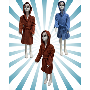 Albornoz de algodón 100%, toallitas de baño para la hora del baño de los niños, suave y suave para la piel - Product Image 5