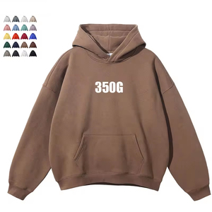 Sudadera con Cremallera para Hombre, de Algodón Puro, 400 GSM, de Alta Calidad, con Logotipo Personalizado, de Secado Rápido, Transpirable y de Corte Holgado, Éxito de Ventas en Invierno 2025 - Product Image 1